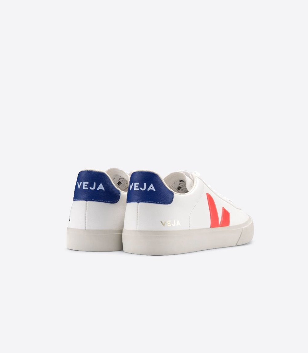 Veja Sneakers Dam - Campo Chromefree - Vita/Orange - 273095-FCL